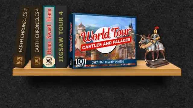 1001 Jigsaw Castles And Palaces cover