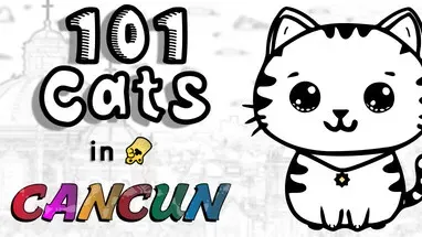 101 Cats in Cancun cover