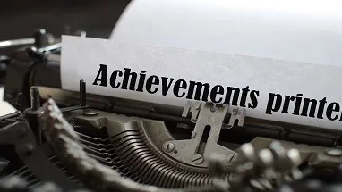 Achievements printer cover