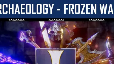 Archaeology - FROZEN WALL cover