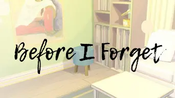 Before I Forget cover