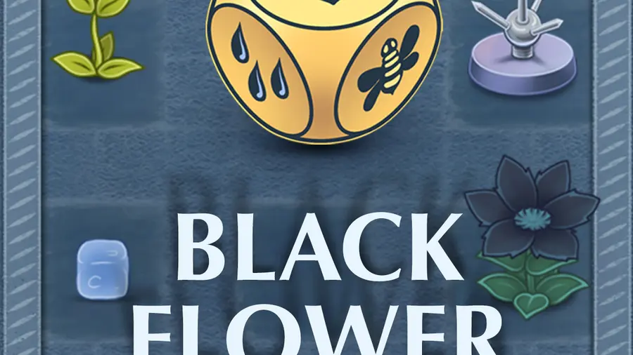 Black Flower cover