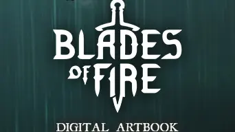 Blades of Fire - Artbook cover