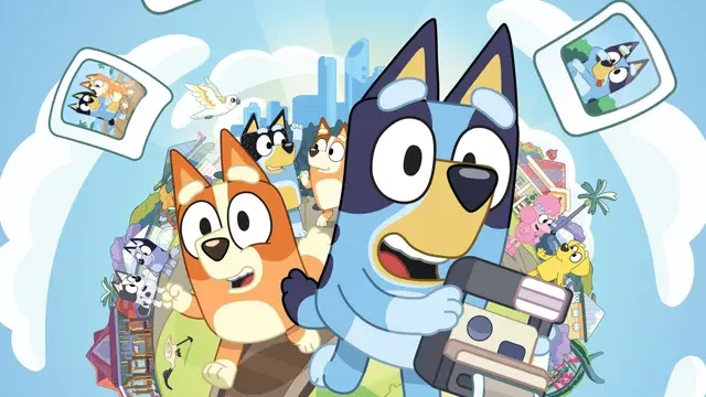 Bluey's Happy Snaps cover