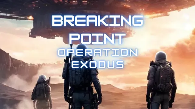 Breaking Point: Operation Exodus cover