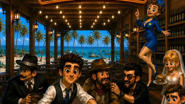 Busy Bar - World Tour cover