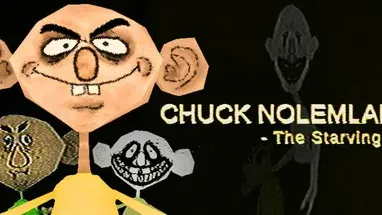 Chuck Nolemland: The Starving Kid cover