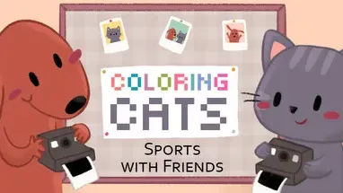 Coloring Cats: Sports With Friends cover
