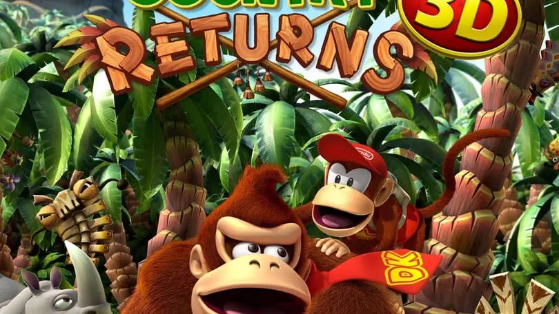 Donkey Kong Country Returns 3D cover