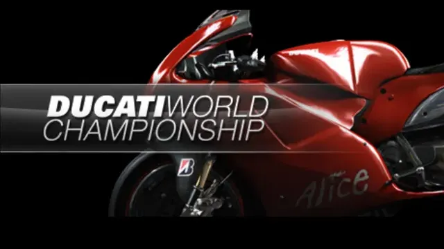 Ducati World Championship cover