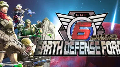 EARTH DEFENSE FORCE 6 cover
