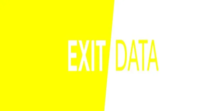 EXIT DATA cover