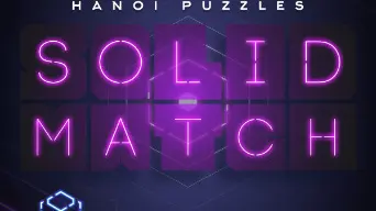 Hanoi Puzzles: Solid Match cover