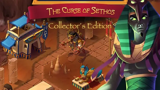 Heroes of Egypt - The Curse of Sethos - Collectors Edition cover