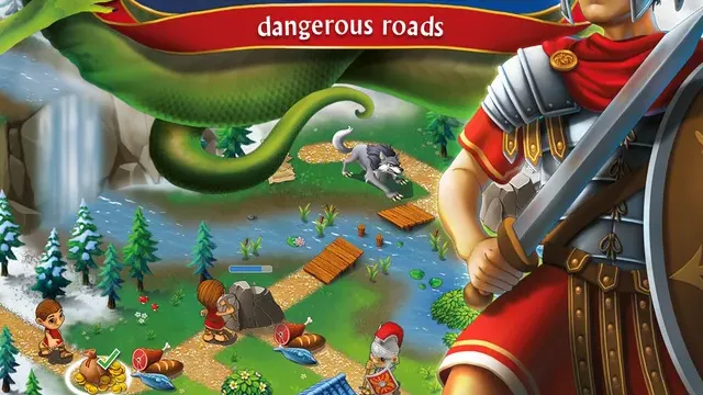 Heroes of Rome - Dangerous Roads cover