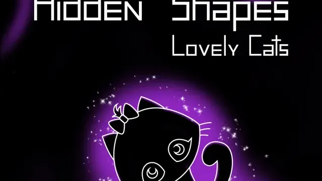 Hidden Shapes Lovely Cats cover