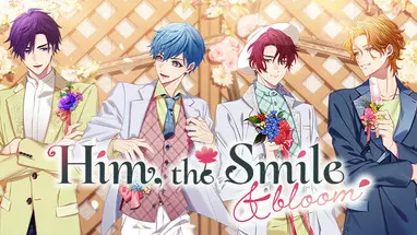 Him, the Smile & bloom cover