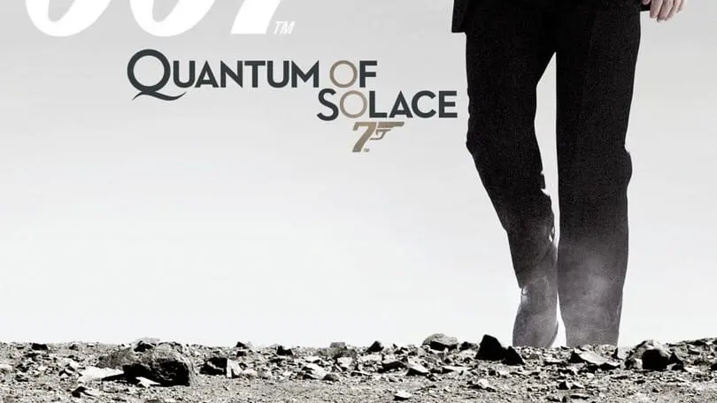 James Bond 007: Quantum of Solace cover