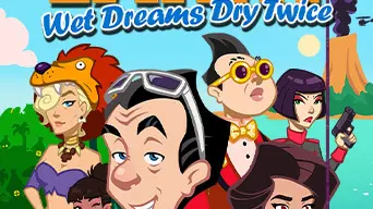Leisure Suit Larry - Wet Dreams Dry Twice cover