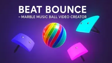 Marble Music – Beat Bounce Ball Video Creator cover