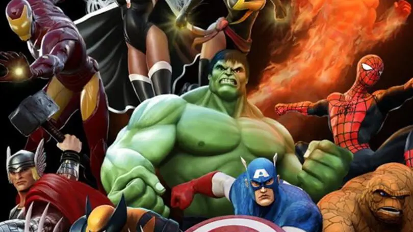 Marvel Heroes cover