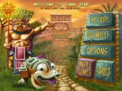 Zuma Deluxe screenshot