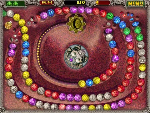 Zuma Deluxe screenshot