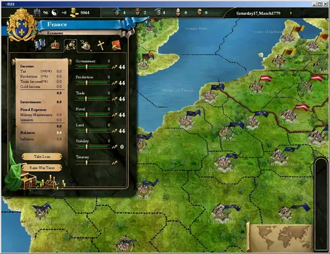 Europa Universalis III Complete screenshot
