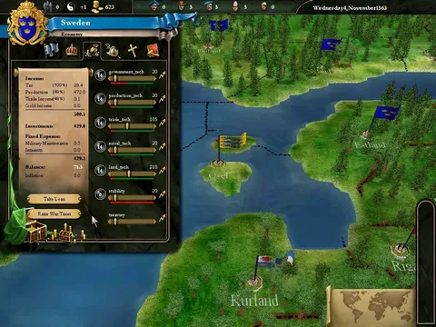 Europa Universalis III Complete screenshot