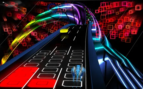 AudioSurf screenshot