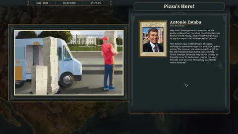 This is the President screenshot