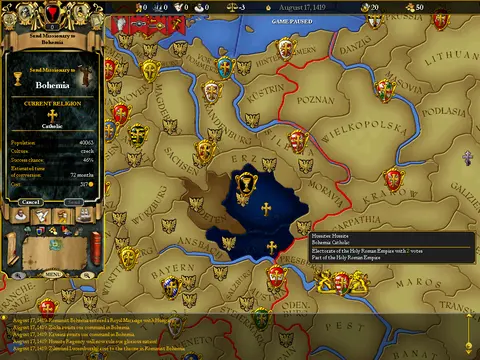 For The Glory: A Europa Universalis Game screenshot
