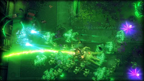 Tesla vs Lovecraft screenshot