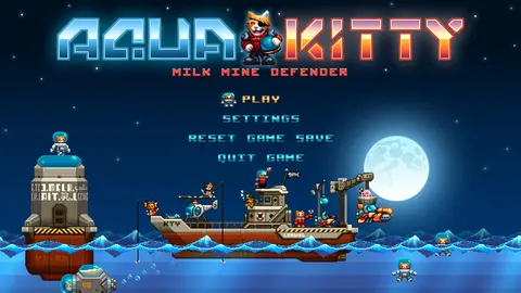 Aqua Kitty: Milk Mine Defender screenshot