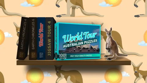 1001 Jigsaw. World Tour: Australian Puzzles screenshot