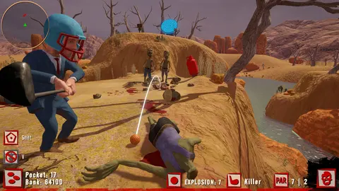 Golf VS Zombies screenshot