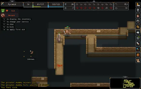 ADOM (Ancient Domains Of Mystery) screenshot
