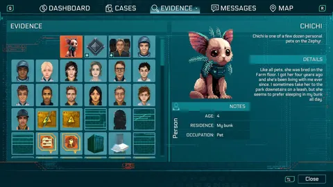 Between Horizons – A Sci-Fi Detective Adventure screenshot