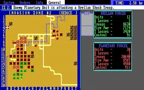STAR FLEET II - Krellan Commander Version 2.0 screenshot