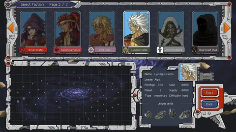 Chaos Galaxy screenshot