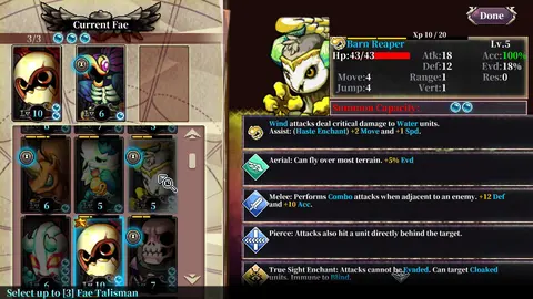 Fae Tactics screenshot