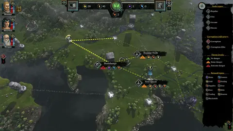 The Hand of Merlin screenshot