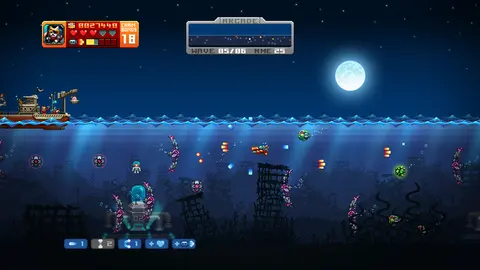 Aqua Kitty: Milk Mine Defender screenshot