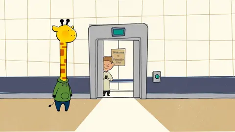 A Week in the Life of Asocial Giraffe Demo screenshot