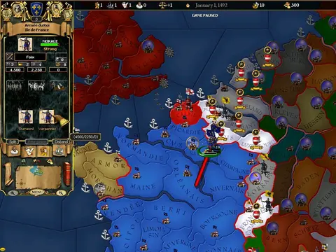 For The Glory: A Europa Universalis Game screenshot