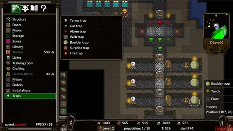 KeeperRL screenshot