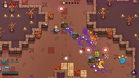 Space Robinson: Hardcore Roguelike Action screenshot