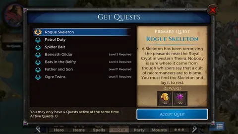 Puzzle Quest: Immortal Edition screenshot