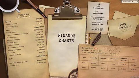 Coffee Noir - Business Detective Game screenshot