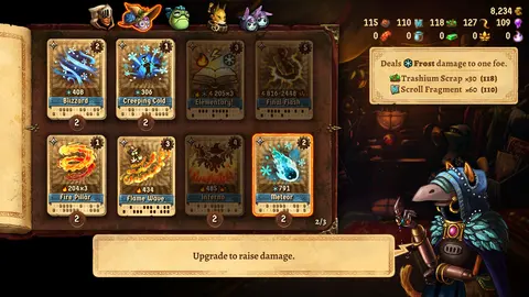 SteamWorld Quest: Hand of Gilgamech screenshot